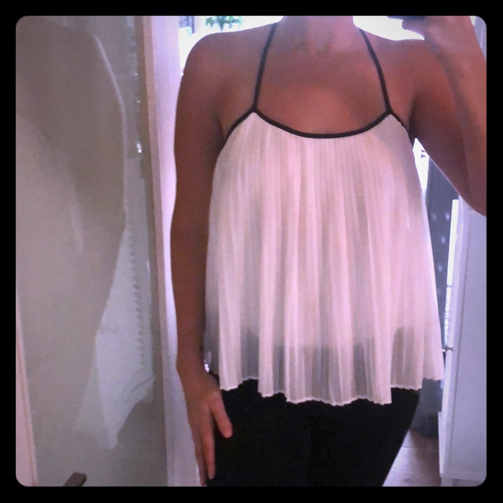 Whimsical white top